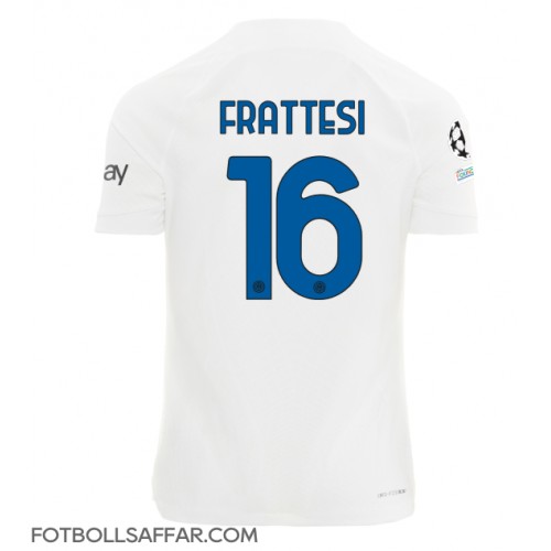 Inter Milan Davide Frattesi #16 Bortatröja 2023-24 Kortärmad